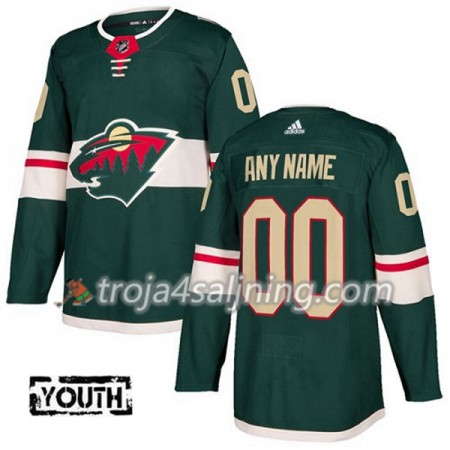 Minnesota Wild tröja Customized Adidas 2017-2018 Grön Authentic - NHL Tröjor Barn Minnesota Wild tröja Customized Adidas 2017-2018 Grön Authentic - NHL Tröjor Barn